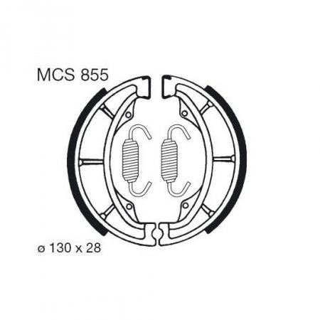 Brake shoes LUCAS MCS 855